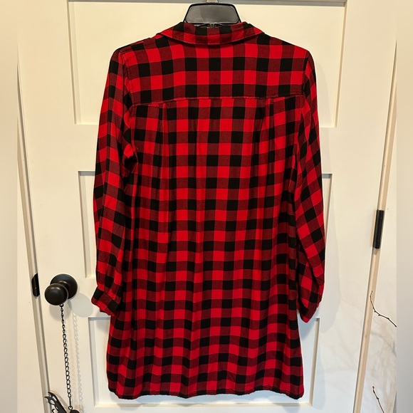 Old Navy Buffalo Plaid Tunic - Picture 3 of 5